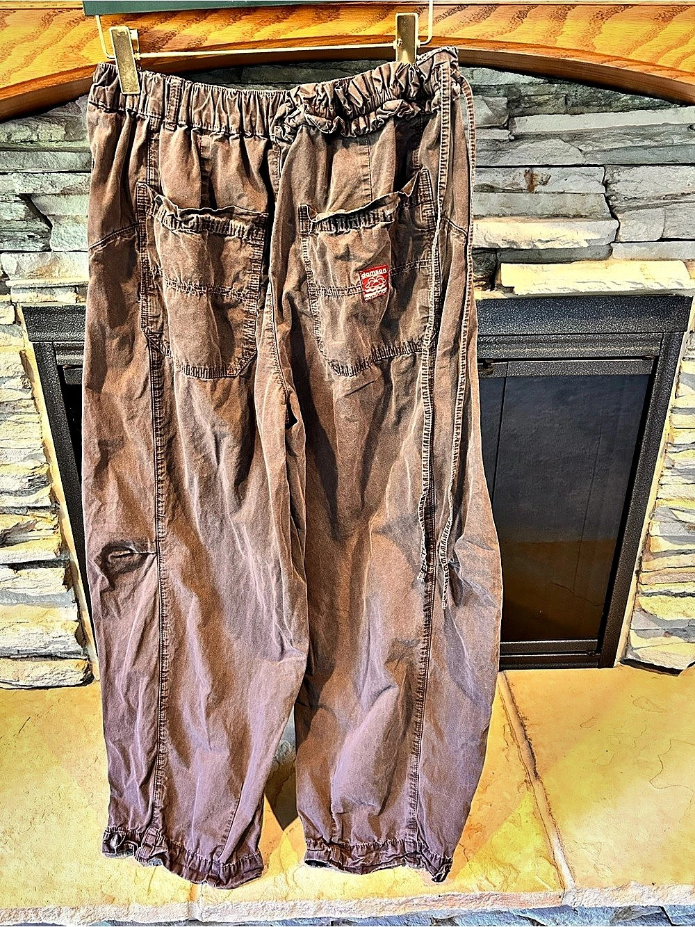 Damson Madder Liv Barrel Leg Trousers - Picture 3 of 4